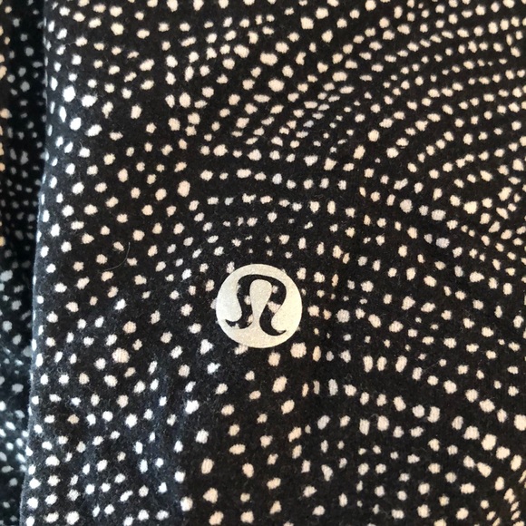 lululemon athletica | Pants u0026 Jumpsuits | Lululemon Black And White Polka  Dot 34 Leggings | Poshmark